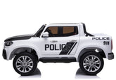 Megastar Licensed Ride On Mercedes Benz Police Car White 606J - Colorland Toys